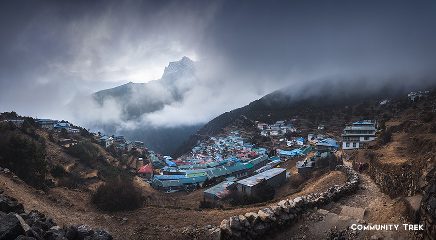 Namche Bazar 3440m. 